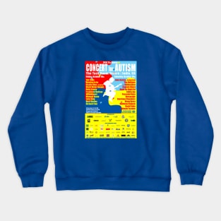 2019 12th Annual Concert for Autism Flyer T-Shirt Crewneck Sweatshirt